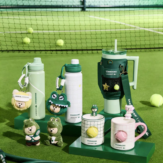 Starbucks x Lacoste Tennis-Inspired Collection Drops April 14th 