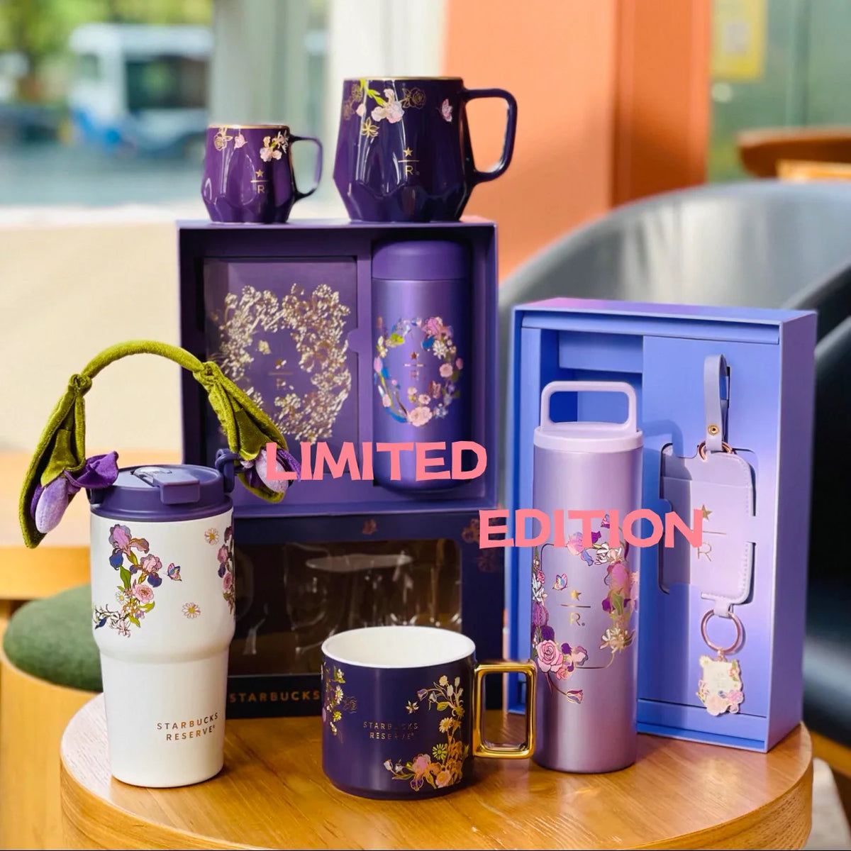 Starbucks China 2026 Reserve Spring Bloom Cups Series Limited