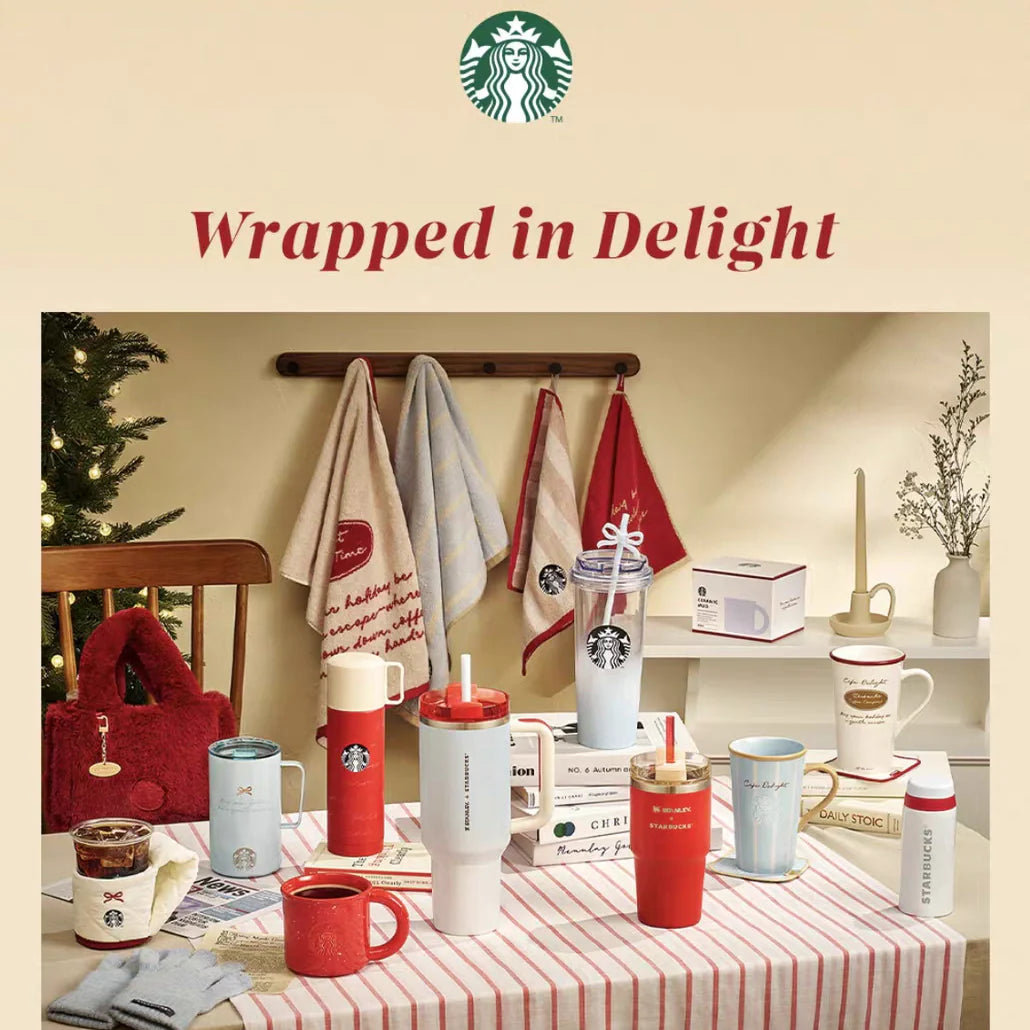 Starbucks Korea 2025 Christmas Series Season 3 Wrapped in Delight