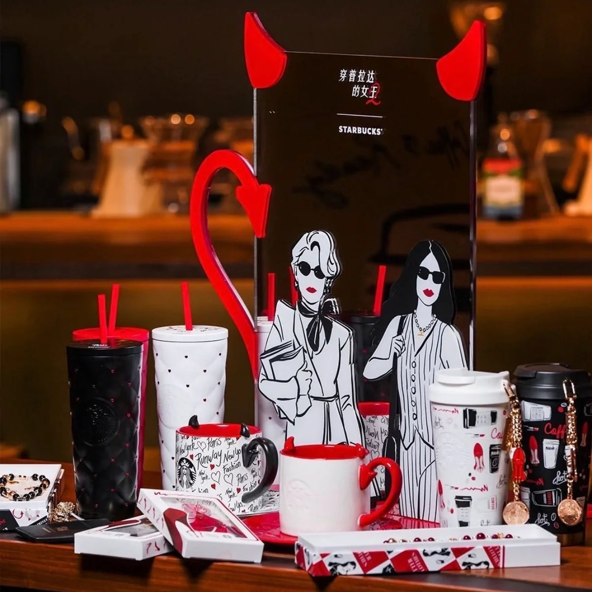 Starbucks The Devil Wears Prada Collaboration Cups Tumblers