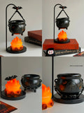 380ml Cauldron-Shaped Color-Changing Mug coming with Scaffold and Flame Display