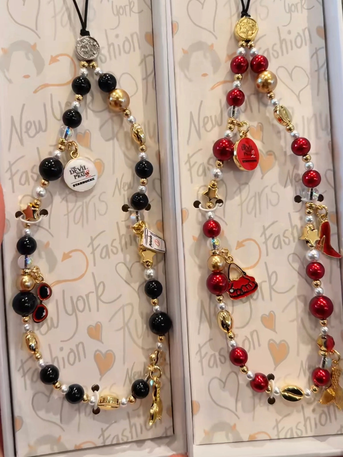 Starbucks The Devil Wears Prada Mobile Phone Chain NO Card