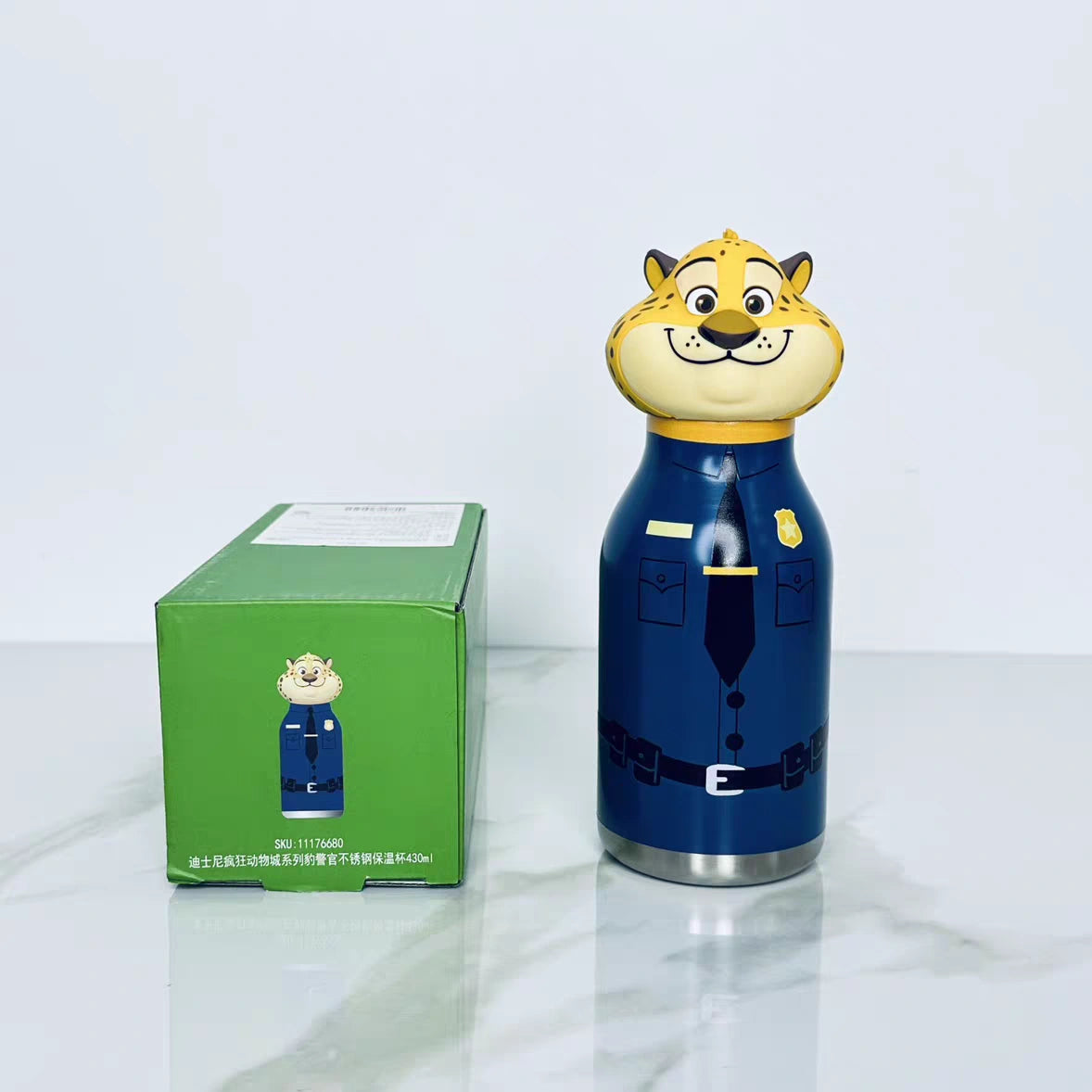 New Starbucks x Zootopia Clawhauser  SS 430ml Insulated Tumbler
