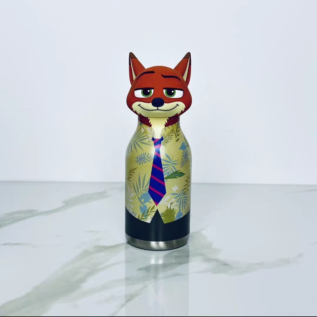 New starbucks x zootopia Nick Wilde SS 430ml Insulated Tumbler
