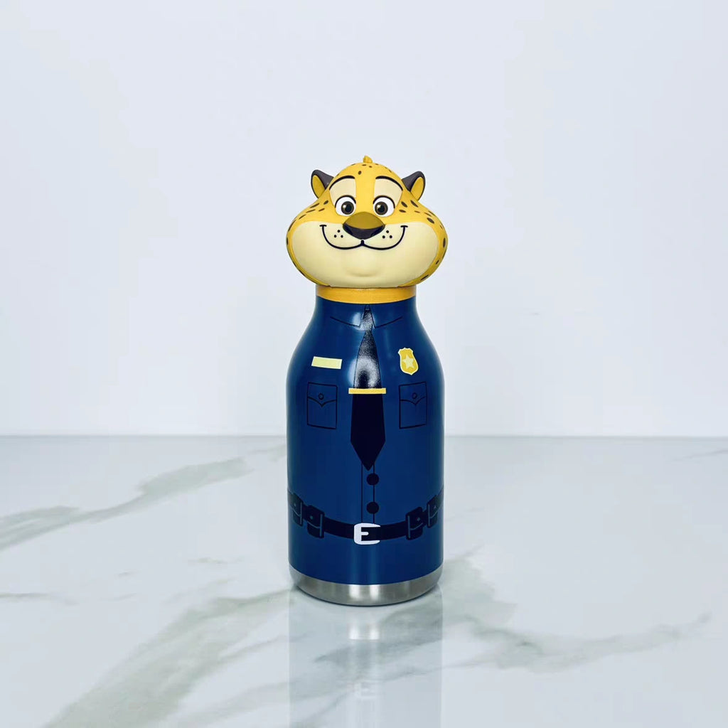 Stainless Steel 430ml Insulated Tumbler with Officer clawhauser Lid display