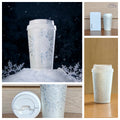 Starbucks Winter Snowlit Wonderland SS Thermos Cup display