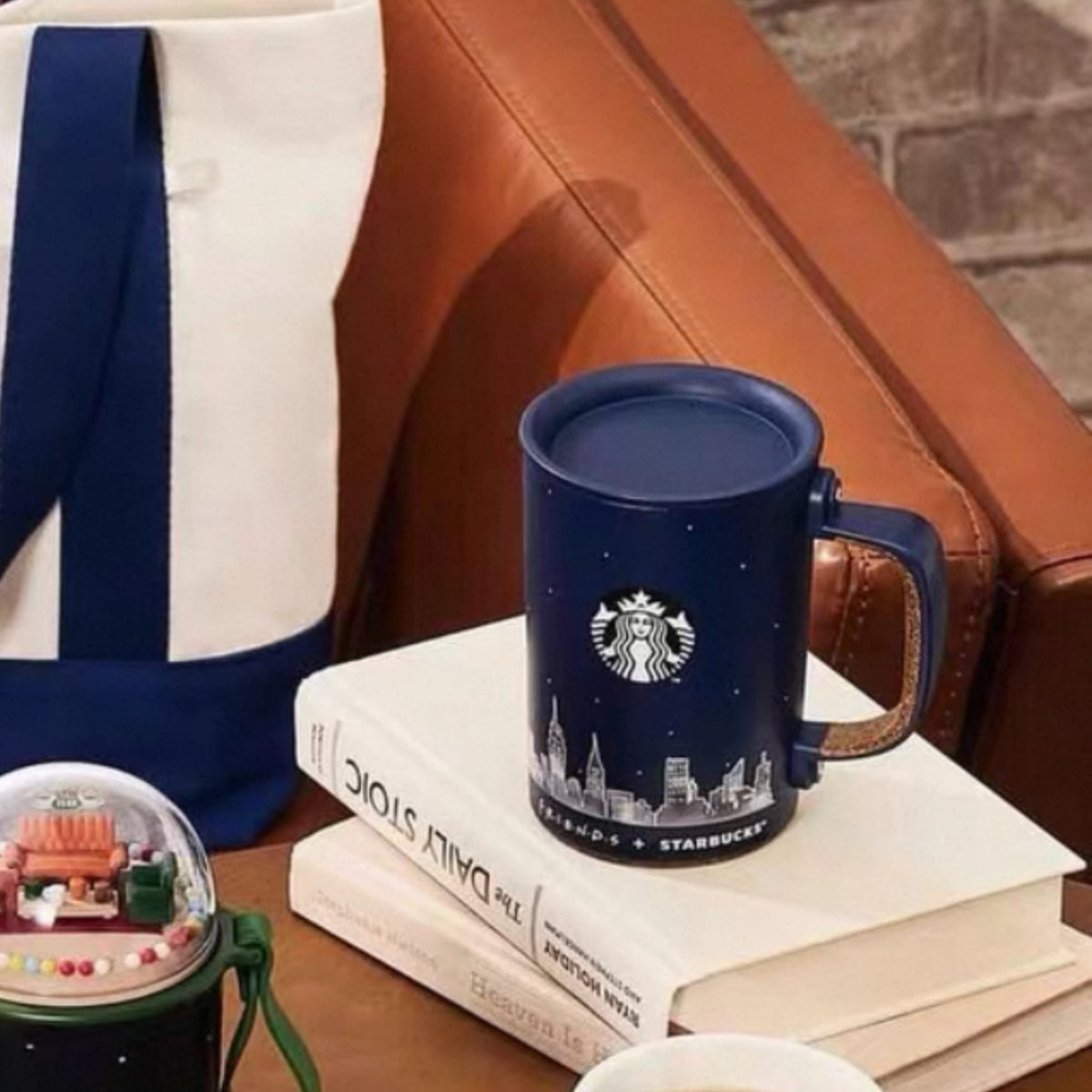 Starbucks Korea+Friends Co-Branded SS Luminous Mug 355ml with Handle
