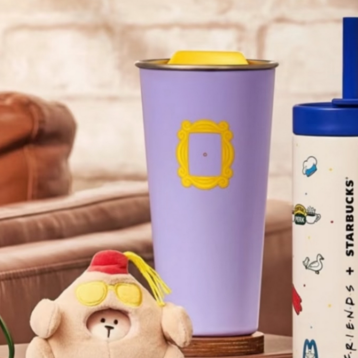 Starbucks Korea+Friends Co-Branded SS Purple Tumbler 473ml